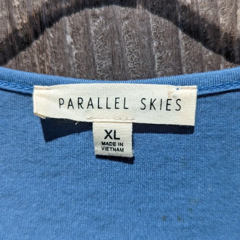 Parallel Skies Blue Blouse - Picture 2 of 3